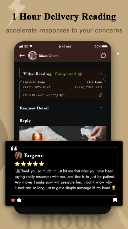 Capture d'écran 5 sur 6 de Pocket Insight Psychic Reading