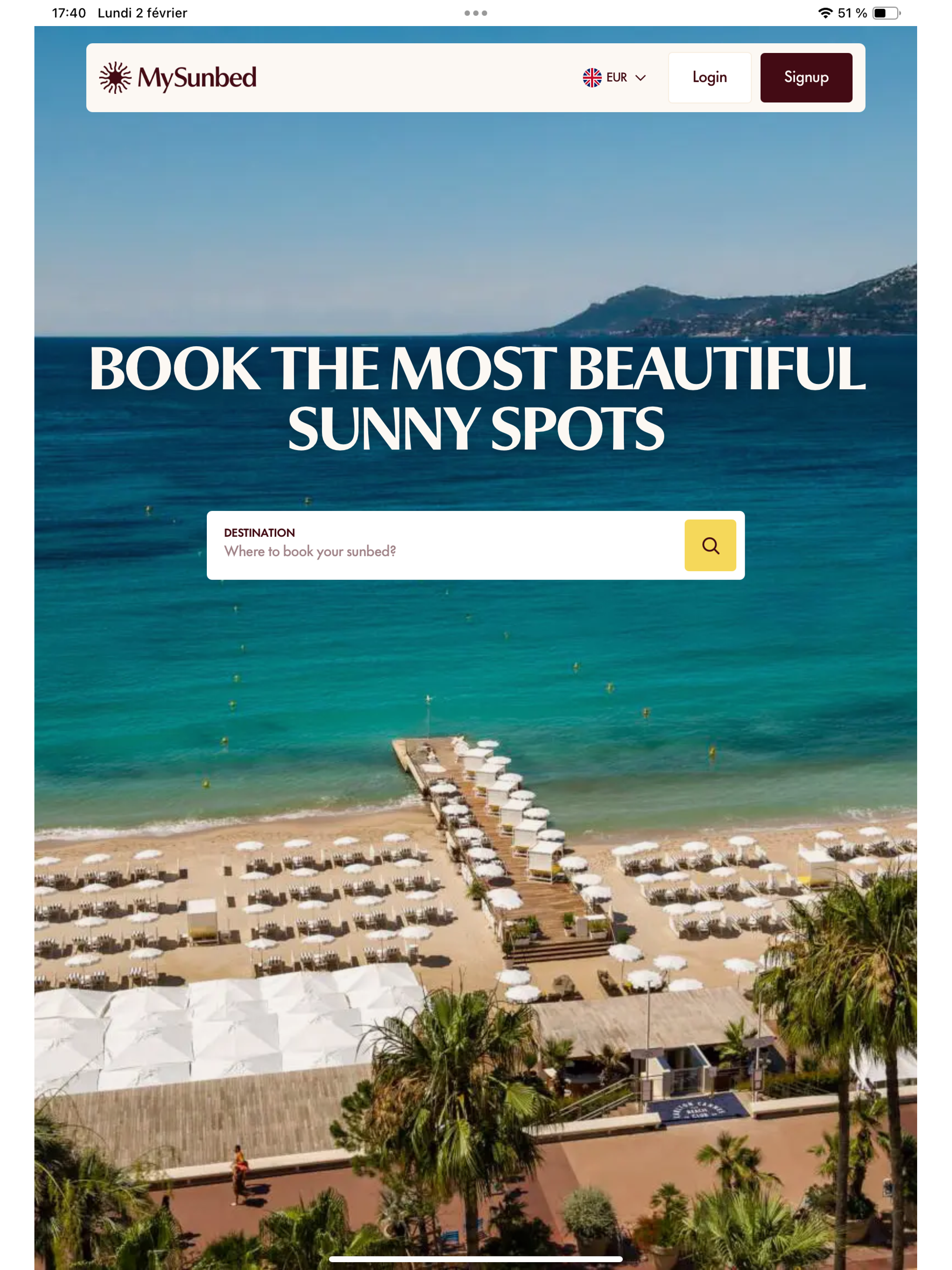 MySunbed screenshot 5