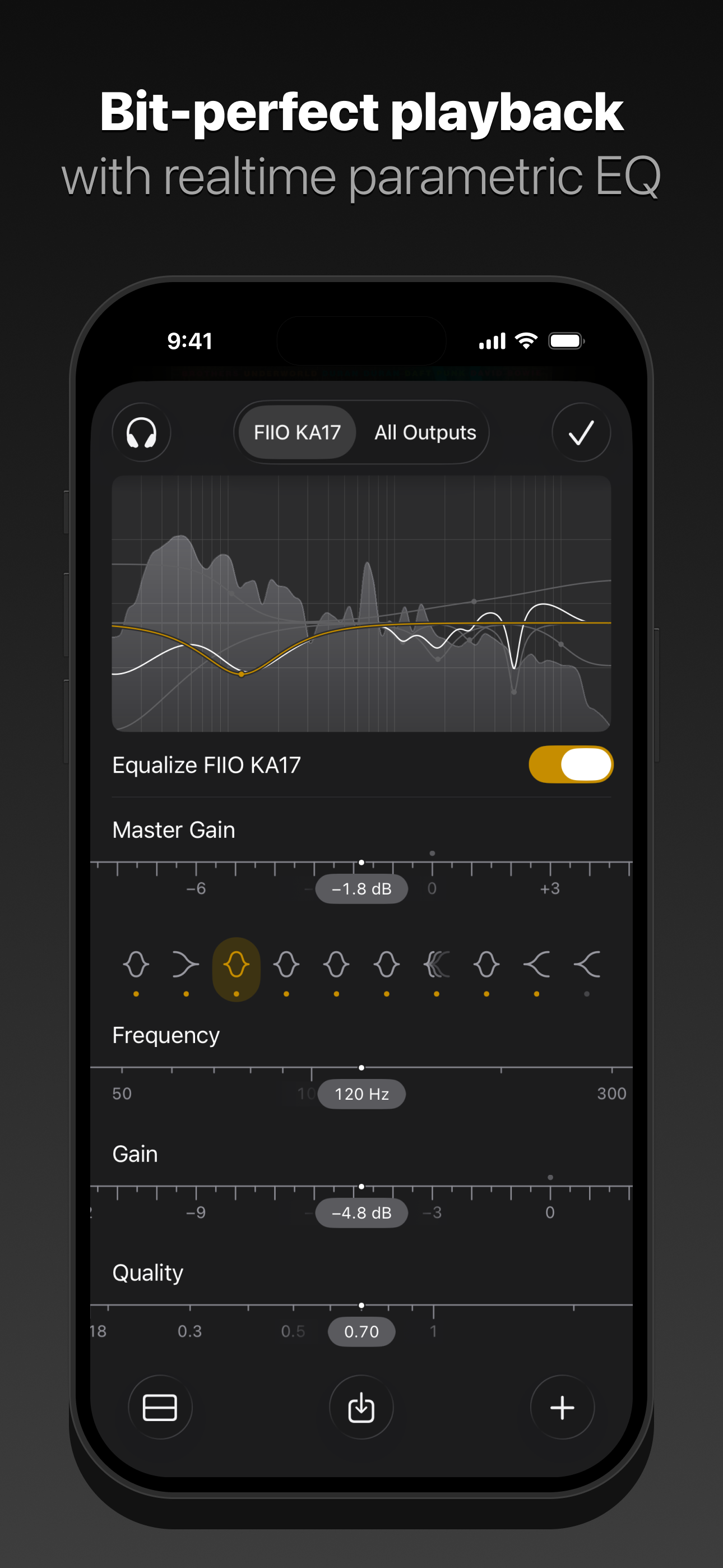 Pentaton: HiFi Audio Player screenshot 2