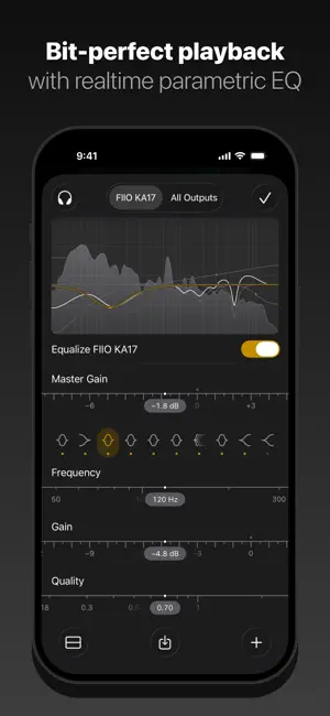 Pentaton: HiFi Audio Player screenshot 2