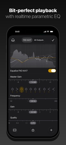 Pentaton: HiFi Audio Player Screenshot 2 of 10