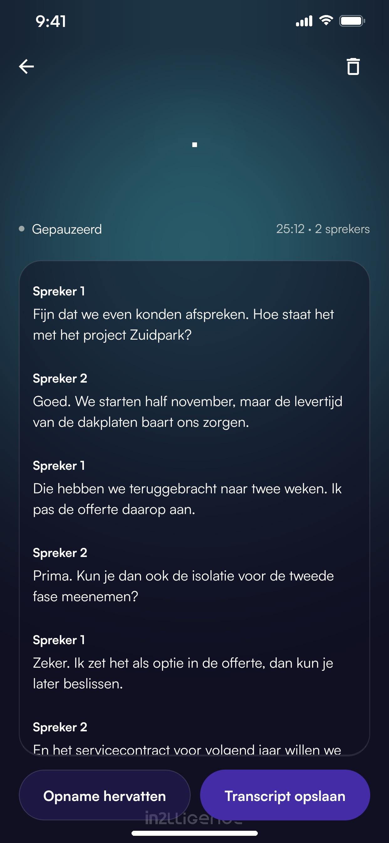 Screenshot 4 of in2lligence