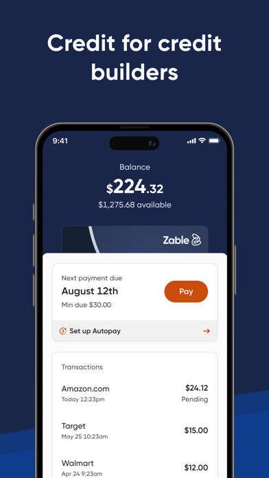 Zable Credit Card Screenshot 2 of 7