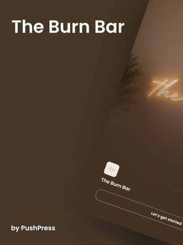 The Burn Bar iPad screenshot