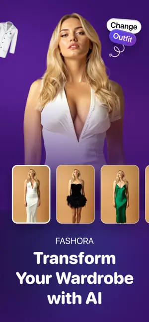 Fashora: AI Clothes Changer screenshot 1