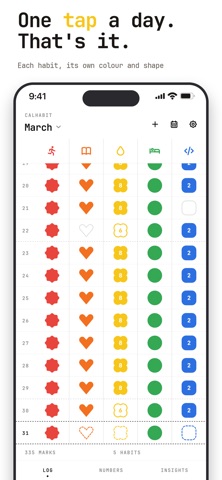Habit Tracker - CalHabit Screenshot 3 of 6