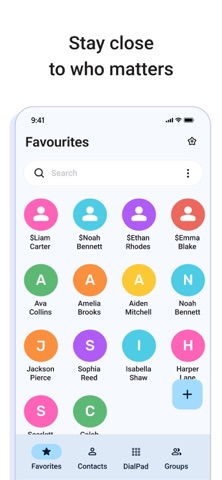 Contacts For Call screenshot