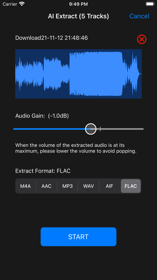 #3. Audio Spleeter (iOS) 由: 龙刚 李