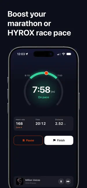 RunBeat: Zone 2, Pace Training screenshot 2