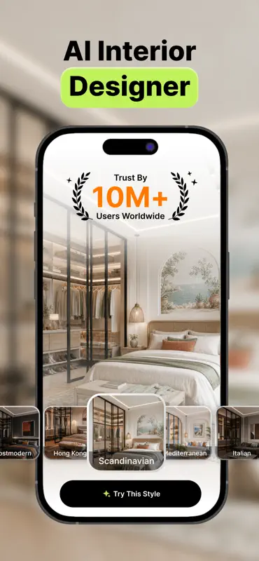Roomly - AI Interior Design screenshot 1 of 4