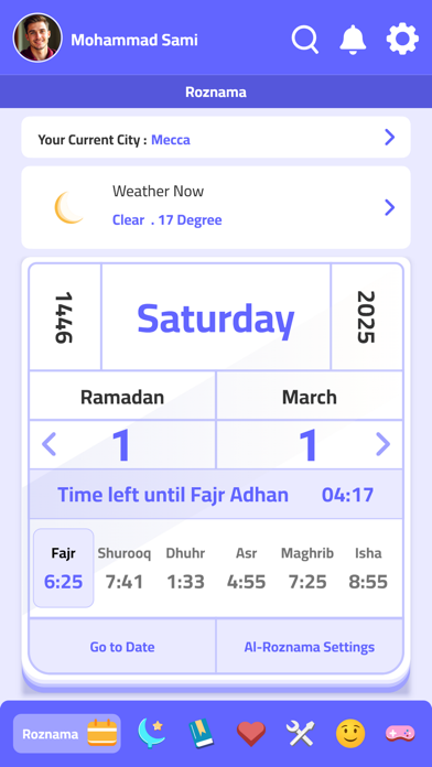 App screenshot
