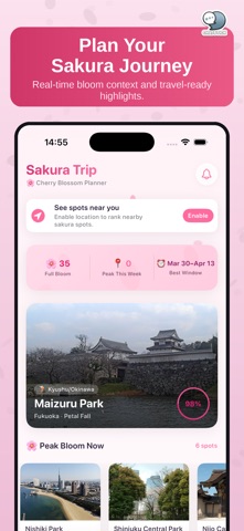 Sakura Trip Planner by CS screenshot