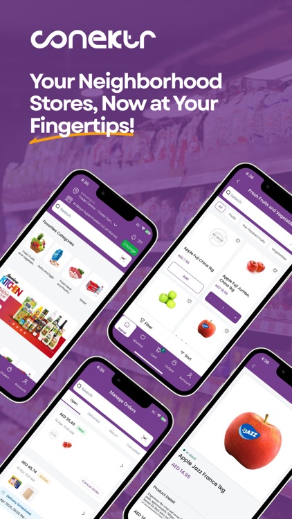 Conektr: Groceries & more