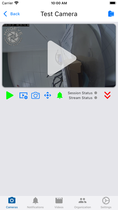 HogEye Camera Management Screenshot