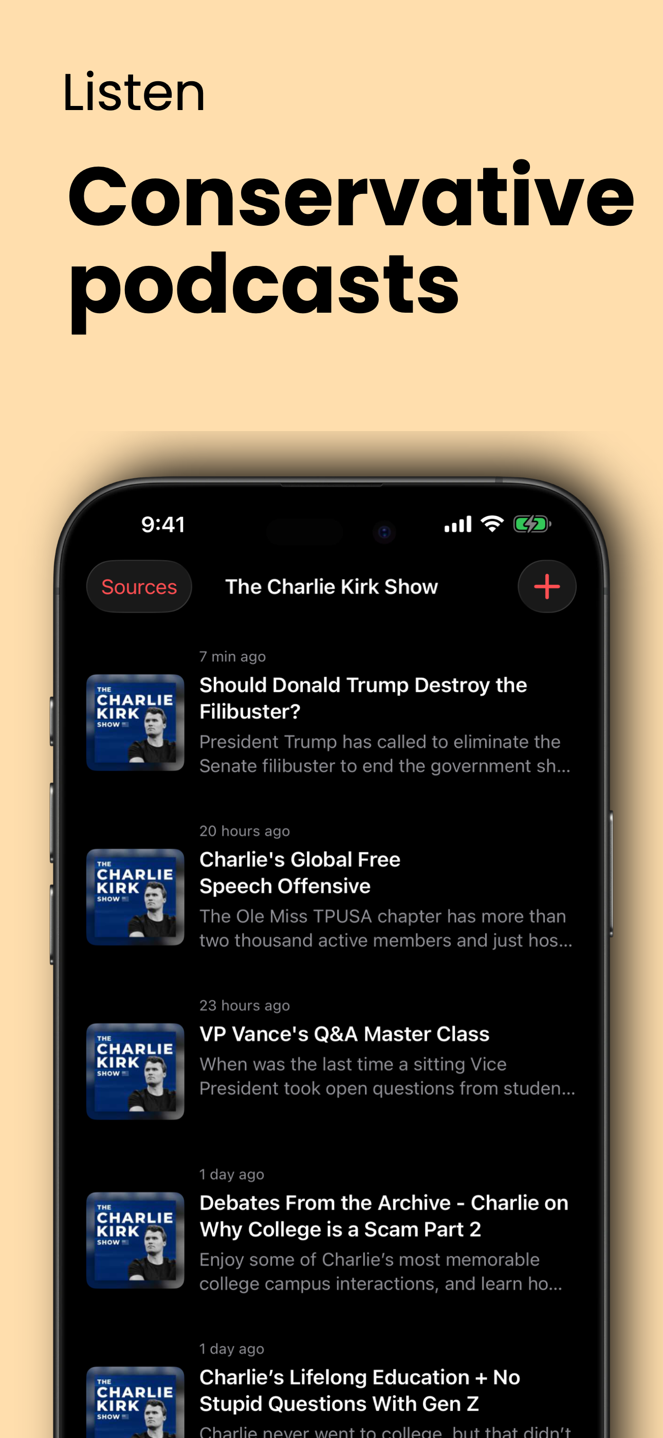 Conservative News & Podcasts screenshot 4