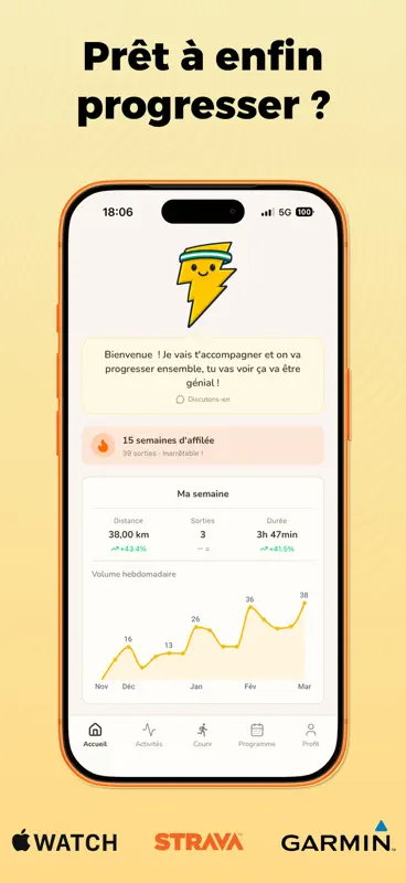 Bolty: Coach IA & Plan Running screenshot 7 of 7