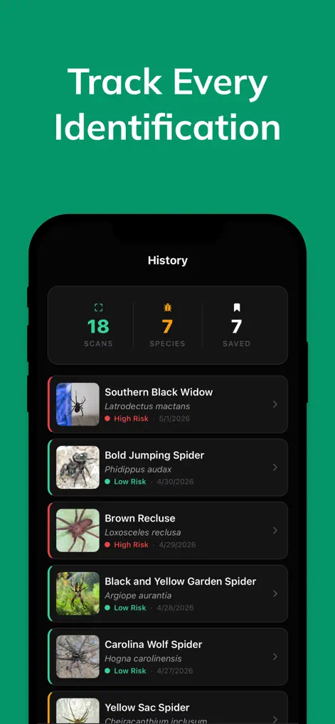 Spider Species Identifier - Reference App | MWM