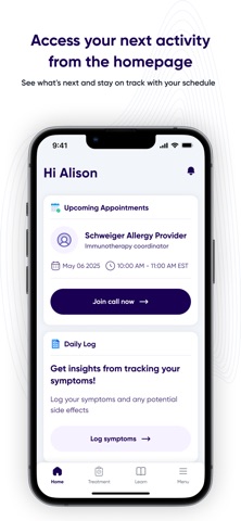 Schweiger Allergy screenshot