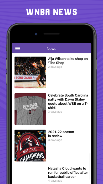 Scores App: Women's Basketballのおすすめ画像2
