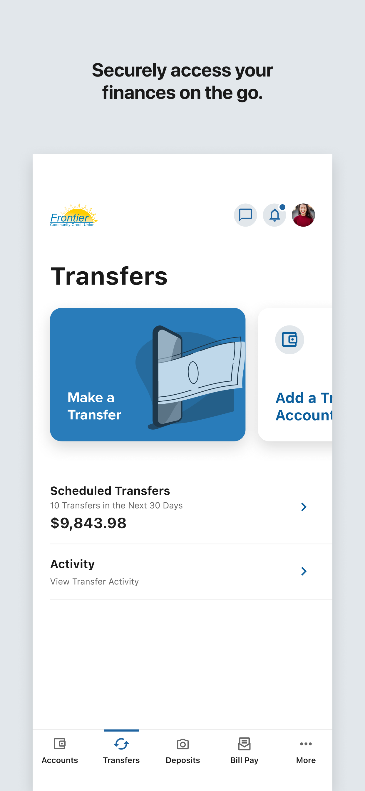 Frontier Community CU Mobile screenshot 4