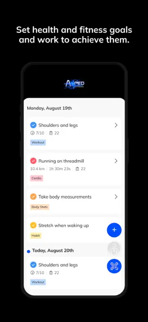 Amped Fitness screenshot 4