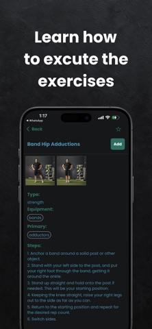 Allbody Workout Planner Screenshot 2 of 4