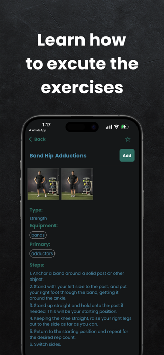 Allbody Workout Planner Screenshot 2 of 4