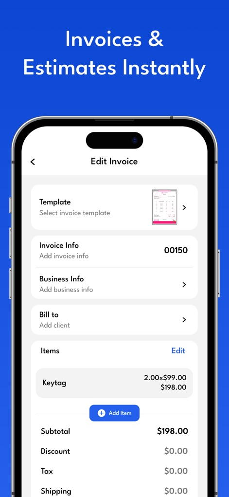 Invoice Maker & Quotation - Productivity App | MWM