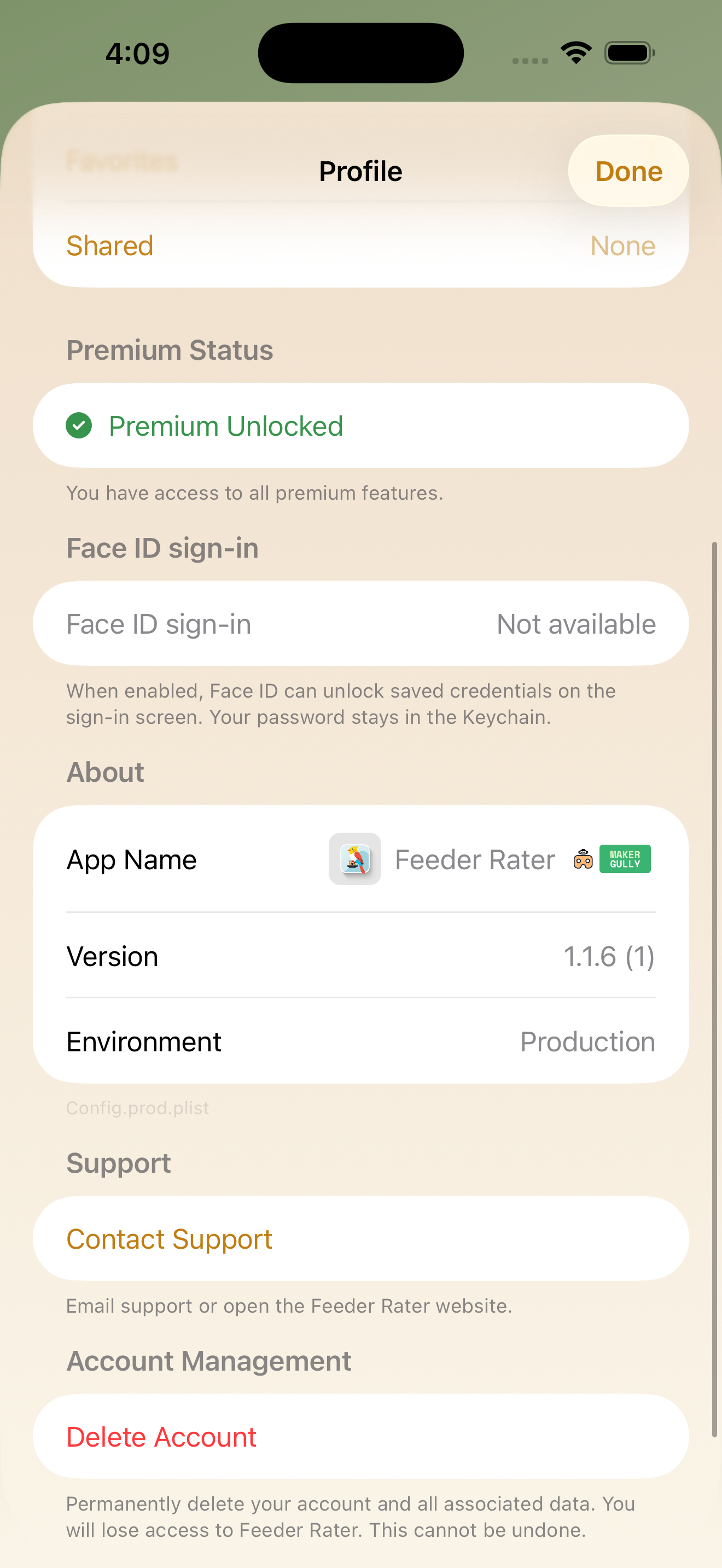 Feeder Rater