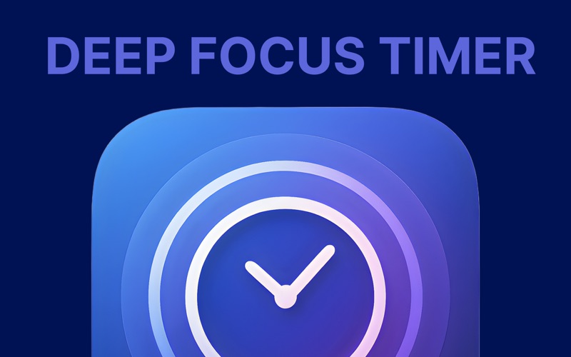 Deep focus timer screenshot