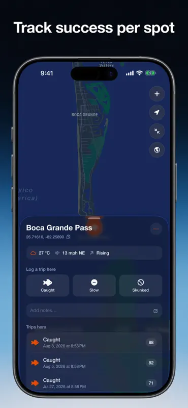 BiteTime – Best Fishing Times screenshot 5 of 7