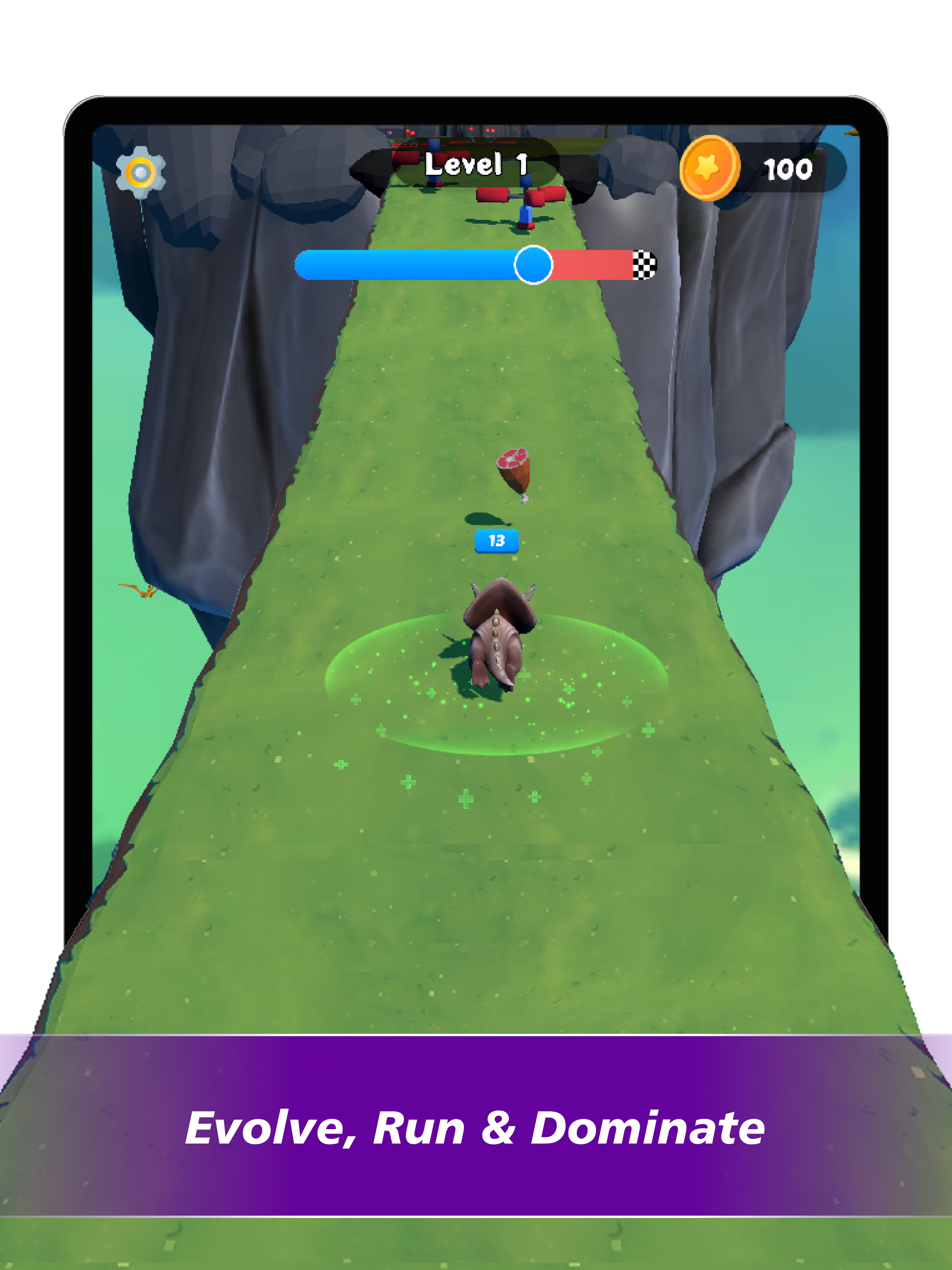 Dino Clash: Escape Run