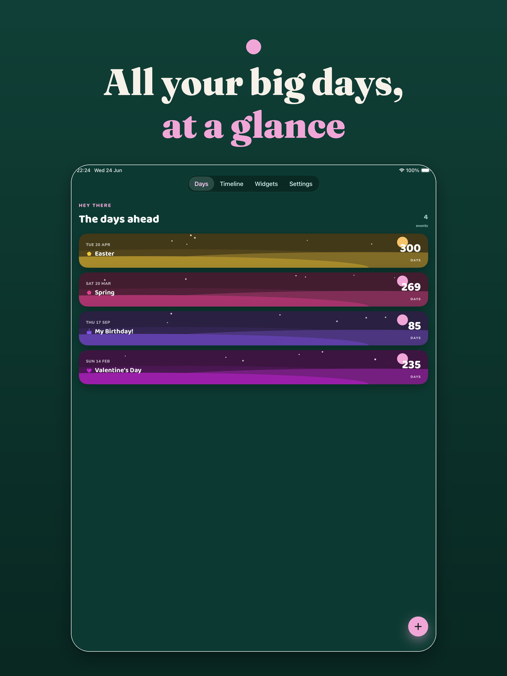 Big Day: Countdown screenshot 7