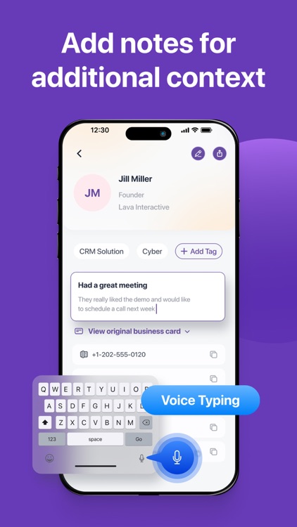 inperson digital business card screenshot-3