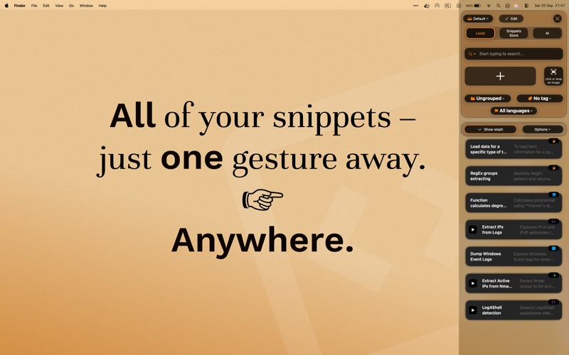 App screenshot