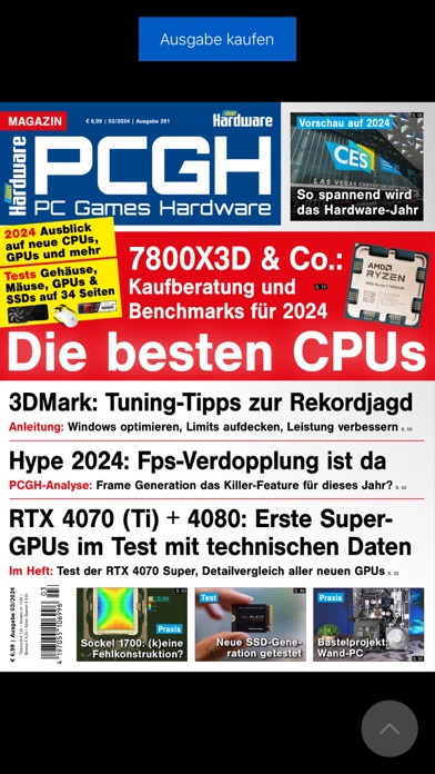 PC Games Hardware Magazin Screenshot