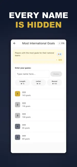 Guess Football Ranking screenshot 2