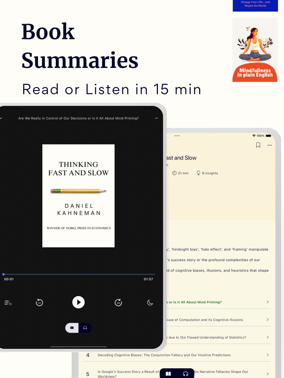 Book Summaries: Accelerated iPad screenshot 4 - Education app
