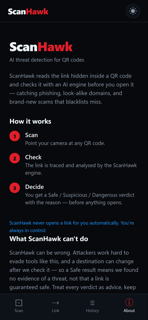 ScanHawk: Safe QR/Link Scanner screenshot 6