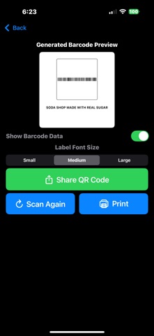 QR2Barcode Converter screenshot