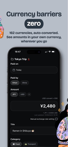 Split Bills & Expenses – Evere Screenshot 2 of 5