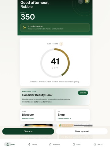 Loyalty Flow App iPad screenshot
