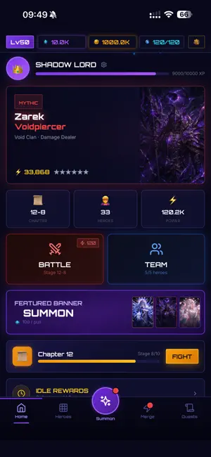 Anime TCG Merge Battle screenshot 1