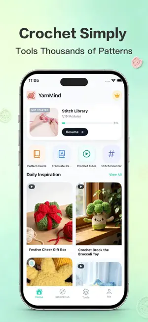 YarnMind- AI Crochet Assistant screenshot 1