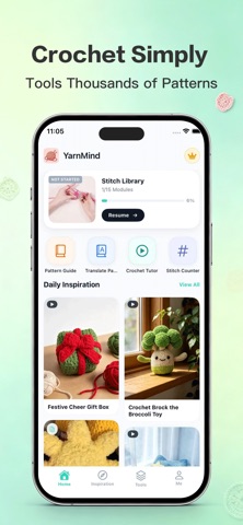 YarnMind- AI Crochet Assistant Screenshot 1 of 4