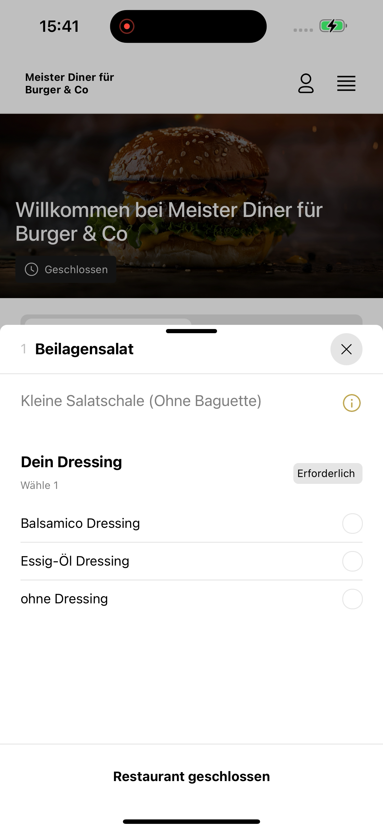 Meister Diner für Burger & Co screenshot 7