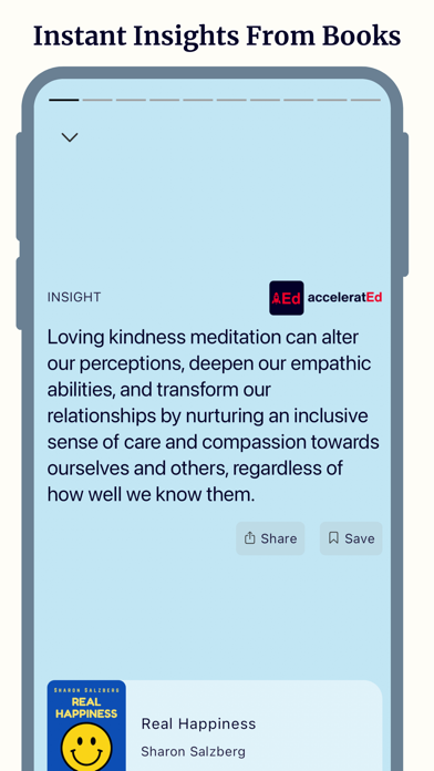 Book Summaries: Accelerated iPhone screenshot 8 - Education app