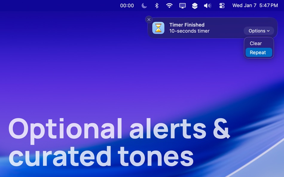 #5. Tock Timer (macOS) โดย: Michael Edelstone