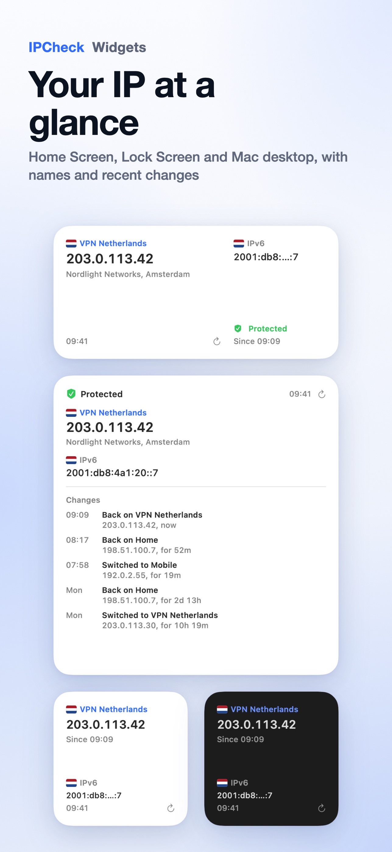 Screenshot 5 of IPCheck: IP Monitor & History