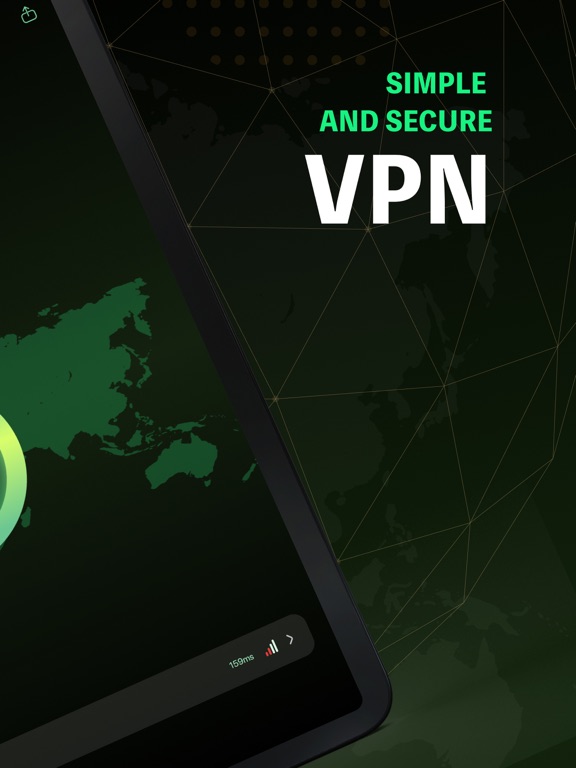 HUD VPN - Unlimited & Secure iPad screenshot 2 - Utilities app